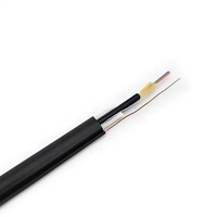 Cable de Fibra Óptica Plano Híbrido Eléctrico para Exteriores, de 1-12 Hilos, Tonificable, el Más Vendido