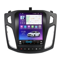 Système multimédia de voiture 10,4 pouces Android Lecteur DVD de voiture Radio Mirror Link Navigation GPS pour Ford Focus 2013 - 2017 Bluetooth 5.0