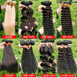 Fournisseurs de paquets de cheveux humains vierges alignés sur les cuticules brutes, Vente en gros de cheveux humains vietnamiens droits osseux de qualité 12A 15A à double tirage