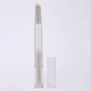 2mlツイストコスメティックエンプティ透明ネイルキューティクルリップオイルペン化粧品容器