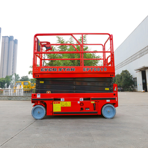 Plataforma elevadora de tijera robusta para fabricación de metales, alta capacidad de carga para materiales pesados - Product Image 1