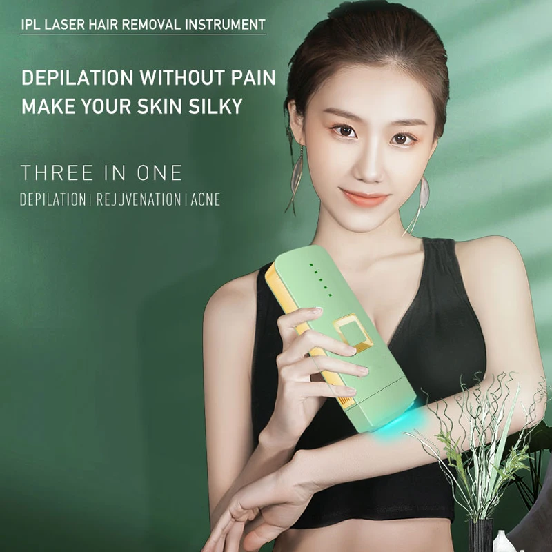 IPL Удаление волос для домашнего использования мини Профессиональный Постоянный Фотон портативный лазер удаление волос