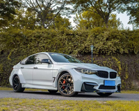 Pour BMW Série 3 GT F34/Série 3 F30 LB Style Large Corps Aile Diffuseur Latéral Pare-chocs Avant et Arrière Kit Carrosserie et Capot