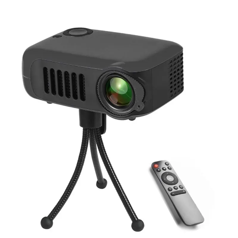 Trendy Draagbare Projector A2000, 800 Lumen Lcd Home Theater Projector, Video 1080P Projector