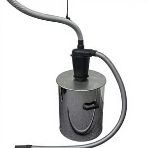 Yunitool 60L Séparateur de poussière cyclonique manuel en plastique pour fûts, <span class=keywords><strong>kit</strong></span> d'aspiration humide/sèche à haut débit avec poignées, grande capacité, pré-séparation robuste - Product Image 2