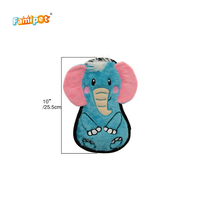 Famipet Fabricant en gros de jouets en peluche pour chiens plats non rembourrés avec couture à plat et sifflet
