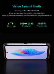 Téléphone mobile robuste industriel extérieur intelligent Android13 avec NFC, résistant aux chocs, 5G, IP68, anti-explosion - Product Image 3