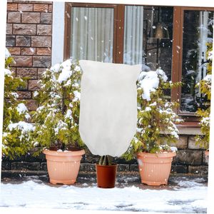 Fundas Protectoras para Plantas contra Heladas, Fundas Protectoras con Cierre de Cremallera y Cordón para Proteger Plantas contra las Heladas en Invierno, Arbustos y Árboles - Product Image 3