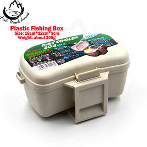 1 पीसी प्लास्टिक मछली पकड़ने भंडारण कंटेनर लाइव स्नान मामले से निपटने के लिए लाइव स्नान मामले - Product Image 1