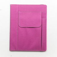 Vente de gros Agenda multifonctionnel en cuir denim A5 personnalisé Notebook relié à disque pour les étudiants les écoles les affaires le bureau