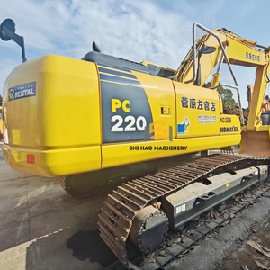 รถขุดไฮดรอลิกมือสอง KOMATSU PC200 สภาพดี 99% สีเดิม ใช้งานน้อย สำหรับขาย - Product Image 3