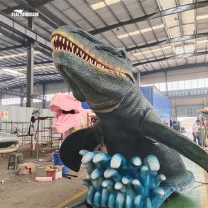 Modèle de dinosaure animatronique réaliste Mosasaurus 3D - Product Image 3