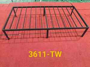 Modern Adjustable Iron Bed Frame for Warehouse Use - Product Image 6