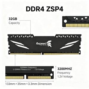 Faspeed cấp công nghiệp DDR4 <span class=keywords><strong>RAM</strong></span> 2666/3200MHz (8GB/16GB/32GB) -Chip mật độ cao, được kiểm tra nghiêm ngặt, bảo hành 5 năm - Product Image 6