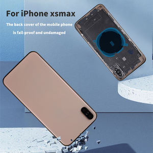 Accessori all'ingrosso per <span class=keywords><strong>Iphone</strong></span> X <span class=keywords><strong>Xs</strong></span> <span class=keywords><strong>Max</strong></span> <span class=keywords><strong>Cover</strong></span> posteriore originale custodia di ricambio per <span class=keywords><strong>Iphone</strong></span> <span class=keywords><strong>Xs</strong></span> <span class=keywords><strong>Max</strong></span> <span class=keywords><strong>Cover</strong></span> posteriore in vetro - Product Image 4