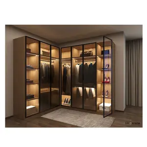 BALOM Factory Прямой поставщик экономичный современный дизайн шкафчик стеклянный шкаф для спальни