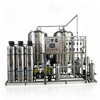 Système complet d'eau ultra pure RO EDI avec purification en deux étapes pour la production d'eau de haute pureté
