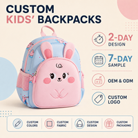 Sac à dos enfant animaux de dessin animé pour la maternelle et la petite enfance, idéal pour les sorties et l'école, pour les enfants de 3 à 6 ans, logo personnalisé OEM/ODM