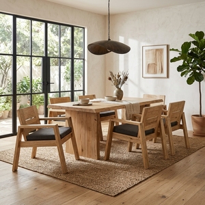The Mykonos Lounge <b>Chair</b>, which combines modern design and comfort, is perfect for relaxing outdoors or indoors. - Product Image 6