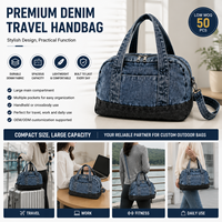 Tas Duffel Akhir Pekan Custom dengan Tali Bahu Grosir Kapasitas Besar untuk Produsen OEM, Importir Merek Tas Tangan Perjalanan