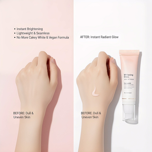 Crema Blanqueadora Vegana al por Mayor, Refina los Poros, Unifica el Tono de Piel, Absorción Rápida, No Grasosa, Solución Iluminadora - Product Image 6