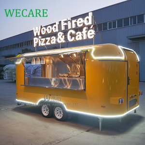 <span class=keywords><strong>WECARE</strong></span> CE/DOT Verificado Custom Crepes Cafe Catering Trailer Mobile Bar Foodtruck Churros Pizza Food Trucks a la venta en EE. UU. - Product Image 1