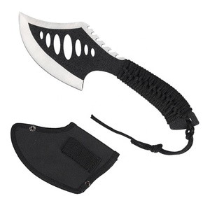 Hacha de Cinturón de Acero con Alto Contenido de Carbono para Campamento en la Jungla, Herramienta Multifuncional para Salvar Vidas, Hacha Portátil - Product Image 1