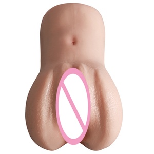 Masturbador de Bolsillo Realista con Vagina y Ano de Silicona para Hombres, Juguetes Sexuales con Textura de Vagina y Ano Apretados para la Masturbación Masculina - Product Image 1