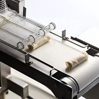 Machine automatique pour la fabrication de lumpias, crêpes, samosas, rouleaux aux œufs et rouleaux de printemps, machine à fabriquer des enveloppes de rouleaux de printemps