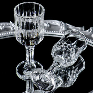 <span class=keywords><strong>Verre</strong></span> à vin en cristal à prix de fabricant, gobelet à cocktail à pied court gaufré, style européen, <span class=keywords><strong>petit</strong></span> <span class=keywords><strong>verre</strong></span> à shot - Product Image 1