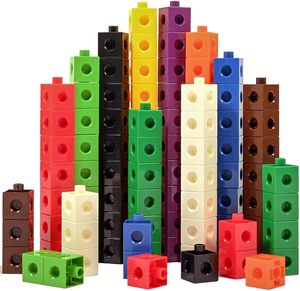 Çocuklar için renkli birbirine yapı taşları-yaratıcı kök öğrenme projeleri ile DIY eğitim inşaat oyuncakları - Product Image 1
