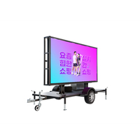 Poster publicitaire 3d pour l'extérieur, remorque Mobile P4 P6, écran d'affichage LED, carton