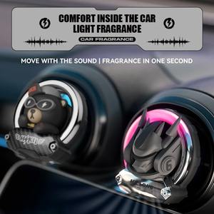 Luz LED con Ritmo Musical, Ambientador para Auto, Difusor de Aroma, Lámpara de Perfume, Decoración Interior, Aroma USB - Product Image 4