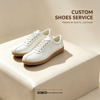 Chaussures de sport rétro allemandes en gros pour hommes, baskets décontractées basses en cuir avec semelle en caoutchouc, personnalisation OEM ODM du logo et des couleurs