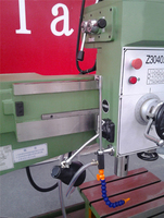 Machine à percer à colonne Z3032 avec table rotative, PLC et roulement, perçage max. 40 mm, 220V/380V