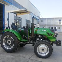 Traktor Pertanian Roda Kecil TAVOL 25HP 75HP 4WD untuk Pertanian dan Penggunaan Lahan Pertanian