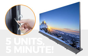 Layar peraga Poster Led iklan dalam ruang P1.25 P1.53 P1.86 P2 P2.5 untuk promosi iklan - Product Image 4