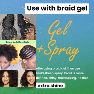 Privé Label Anti-Jeuk Haarverzorging <span class=keywords><strong>Spray</strong></span> voor Twists, Locs en Vlechtjes met Olijfolie - Product Image 5