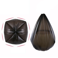 Sacs poubelles en plastique OEM, différentes tailles et épaisseurs, prix de gros, disponibles en paquet plat ou en rouleau pour l'exportation mondiale