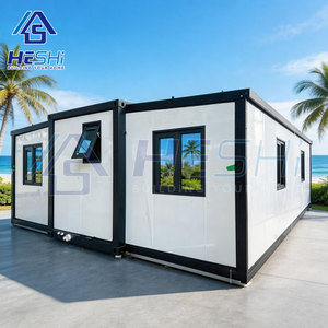 บ้านคอนเทนเนอร์สำเร็จรูปขนาด 40 ฟุต 20 ฟุต ขยายได้ พร้อมอยู่อาศัย 1 2 3 4 5 ห้องนอน สไตล์โมเดิร์น ขาย บ้านเคลื่อนที่ บ้านพักสำหรับผู้สูงอายุ - Product Image 2