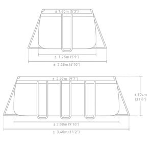 Piscine hors sol rectangulaire <span class=keywords><strong>INTEX</strong></span> 26784 3M X 1.75M X 0.8M PRISM STEEL FRAME en PVC pour enfants - Product Image 4