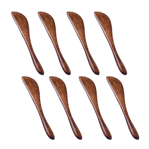 Ensemble <span class=keywords><strong>de</strong></span> couverts en bois pour servir le dîner, petit, <span class=keywords><strong>de</strong></span> haute qualité, biodégradable, avec logo personnalisé, pas cher - Product Image 1