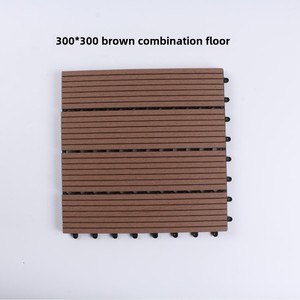 Épissage plancher de bois en plastique bon marché emboîtement WPC PE carreaux de <span class=keywords><strong>terrasse</strong></span> balcon extérieur jardin <span class=keywords><strong>terrasse</strong></span> épissage plastique bois - Product Image 2