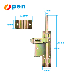 Stile moderno ferro e acciaio chiavistello porta vecchio stile perno bagno <span class=keywords><strong>serratura</strong></span> ispessita antifurto in <span class=keywords><strong>legno</strong></span> fibbia della <span class=keywords><strong>finestra</strong></span> - Product Image 3