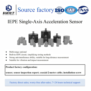 Iepe trục đơn áp điện gia tốc chuyển động cảm biến icp Transmitter Transducer cho rung động giám sát sốc đo lường - Product Image 4
