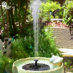 Fontaine de jardin en résine avec pompe et lumière LED pour extérieur, maison, jardin, balcon - Product Image 2