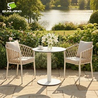 Silla de Comedor Apilable SUNLAND, Directo de Fábrica, Color Personalizado, Estructura de Aluminio, Apta para Cafeterías y Hostelería