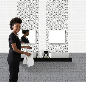 Colorized Factory Wholesale Glossy 30x45cm Azulejo de mosaico de porcelana Nuevo Diseño 300x450mm Cerámica 12x18 Azulejos de pared para piscina - Product Image 5
