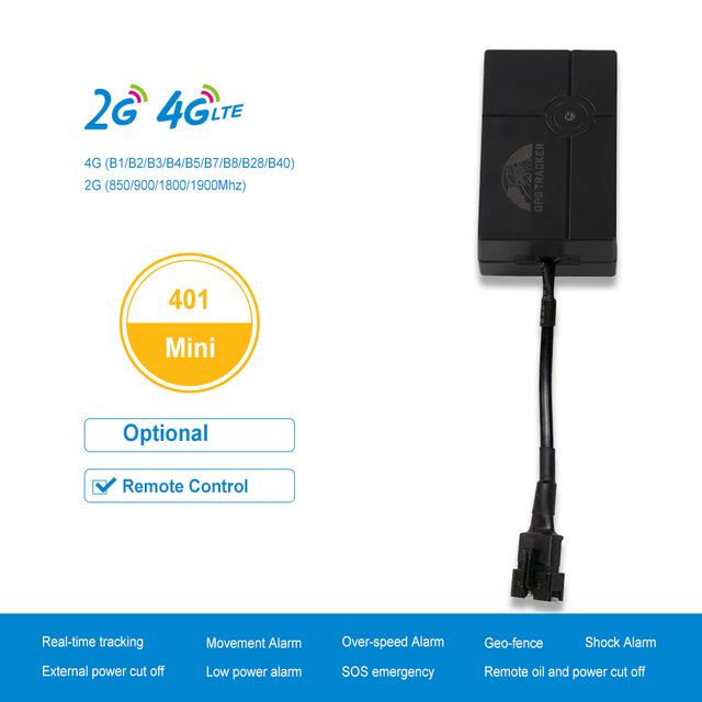 Smart GPS Tracker Locator gps Real time Tracking 4G Mini GPS for eBike GPS Motorcycle tracking device coban 4g gps trackers mini
