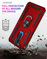 IVANHOE – coque de téléphone antichoc avec anneau de doigt pour XIAOMI Redmi Note 9 9S 8 8T Pro K30 10 CC9
